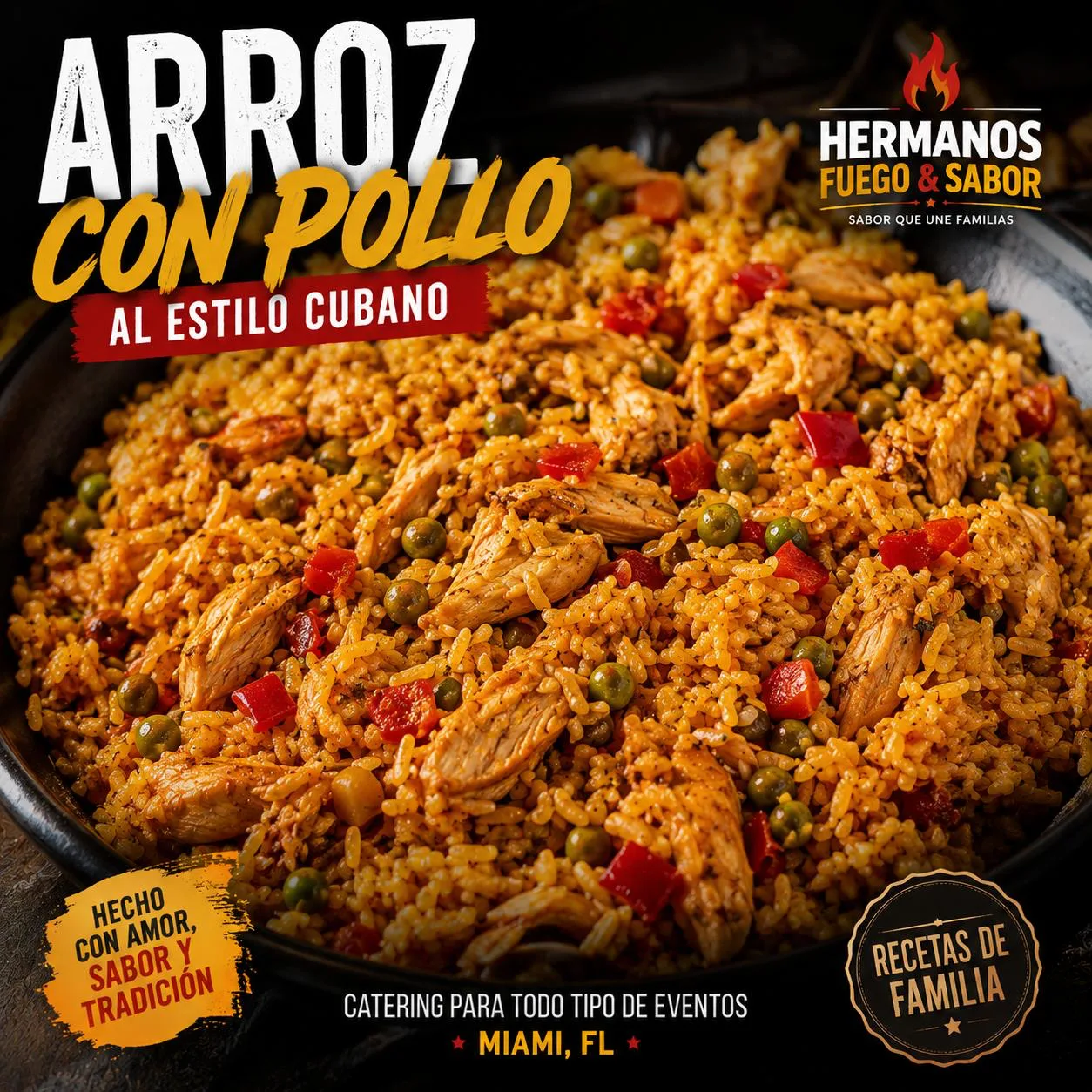 Corporate Events — Miami paella catering by Hermanos Fuego & Sabor